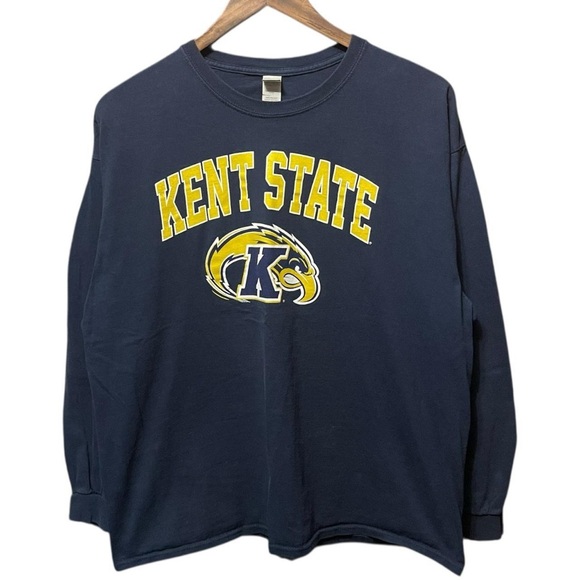 Gildan Other - Kent State University golden flashes Eagles long sleeve crewneck sports shirt